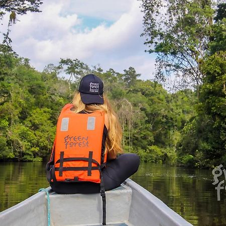 Green Forest Ecolodge Puerto Montufar Bagian luar foto