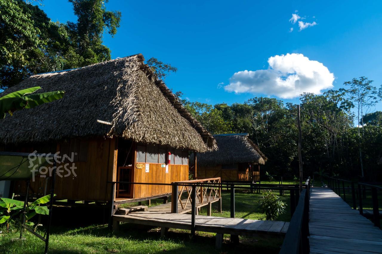 Green Forest Ecolodge Puerto Montufar Bagian luar foto