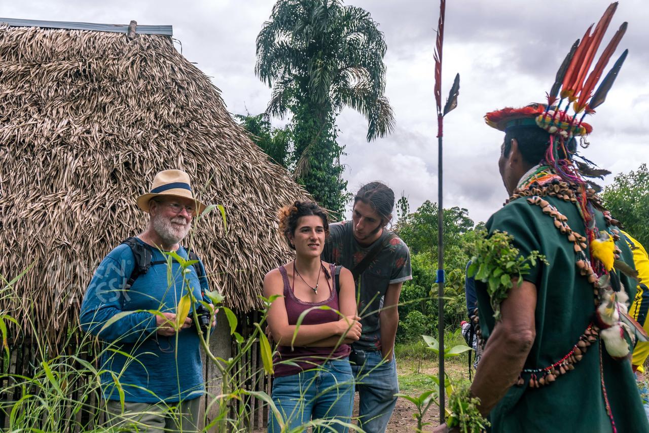Green Forest Ecolodge Puerto Montufar Bagian luar foto