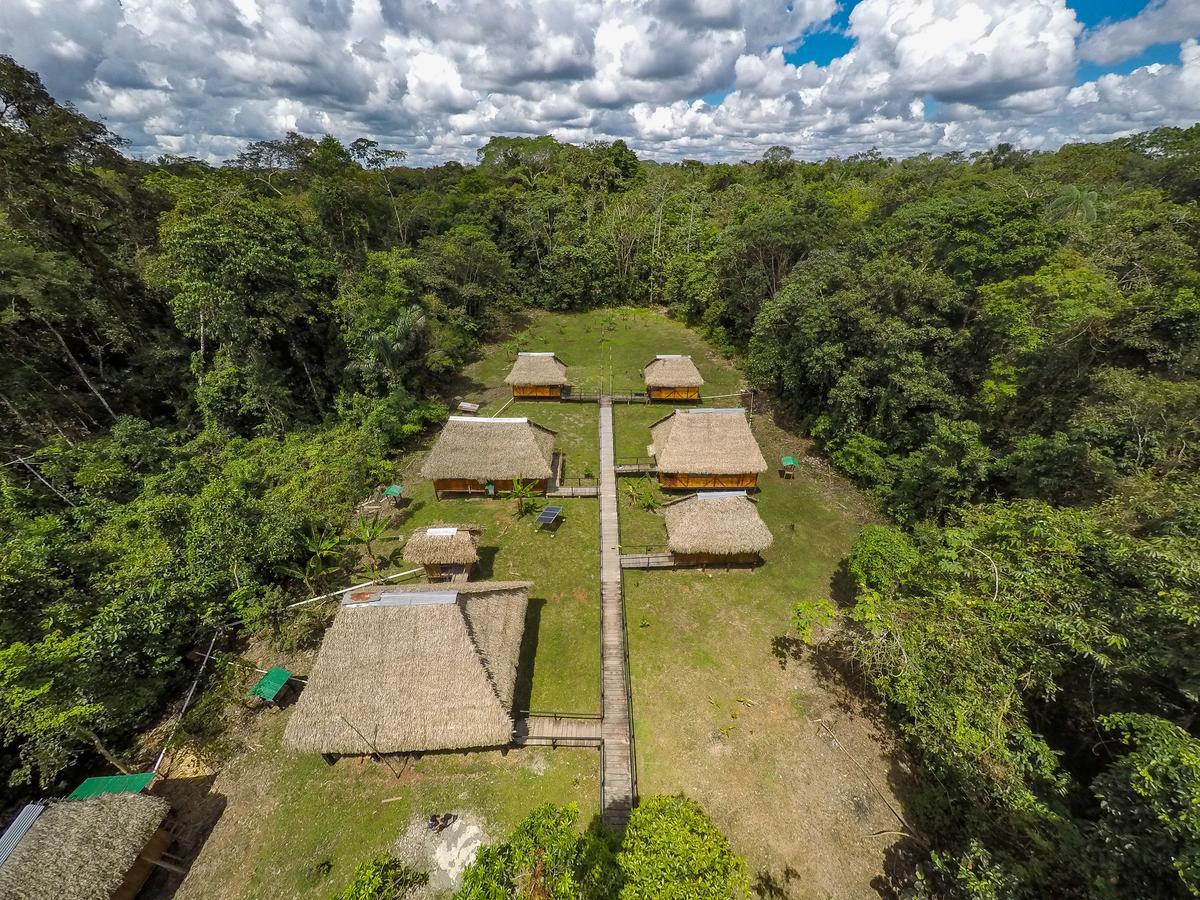 Green Forest Ecolodge Puerto Montufar Bagian luar foto