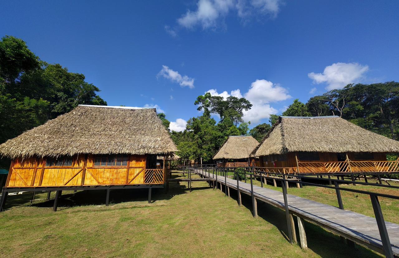 Green Forest Ecolodge Puerto Montufar Bagian luar foto