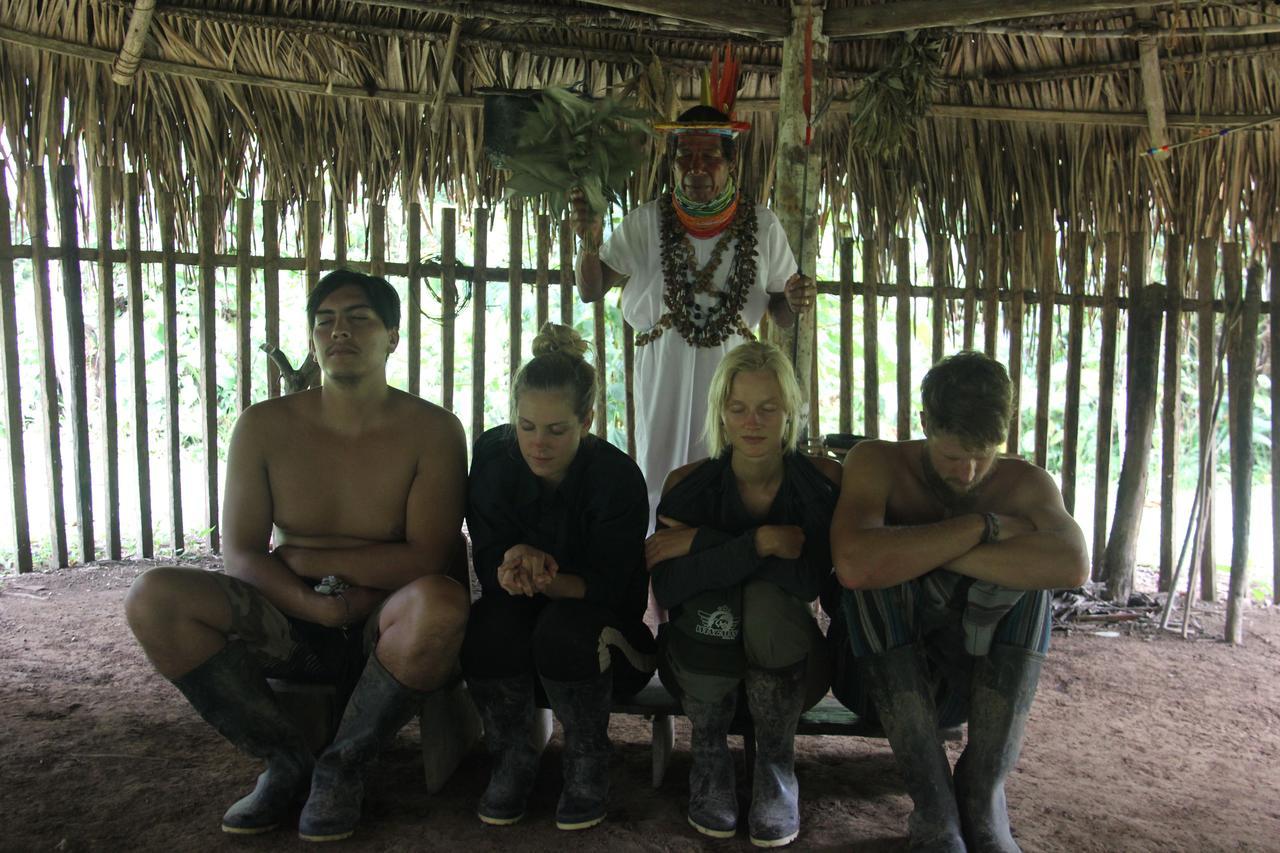 Green Forest Ecolodge Puerto Montufar Bagian luar foto