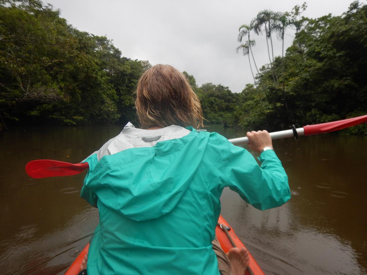 Green Forest Ecolodge Puerto Montufar Bagian luar foto